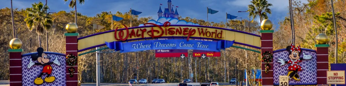 Orlando,,Florida.,January,11,,2019,Entrance,Arch,Of,Walt,Disney